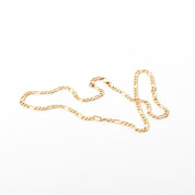 14K Gold Vintage Figaro Chain