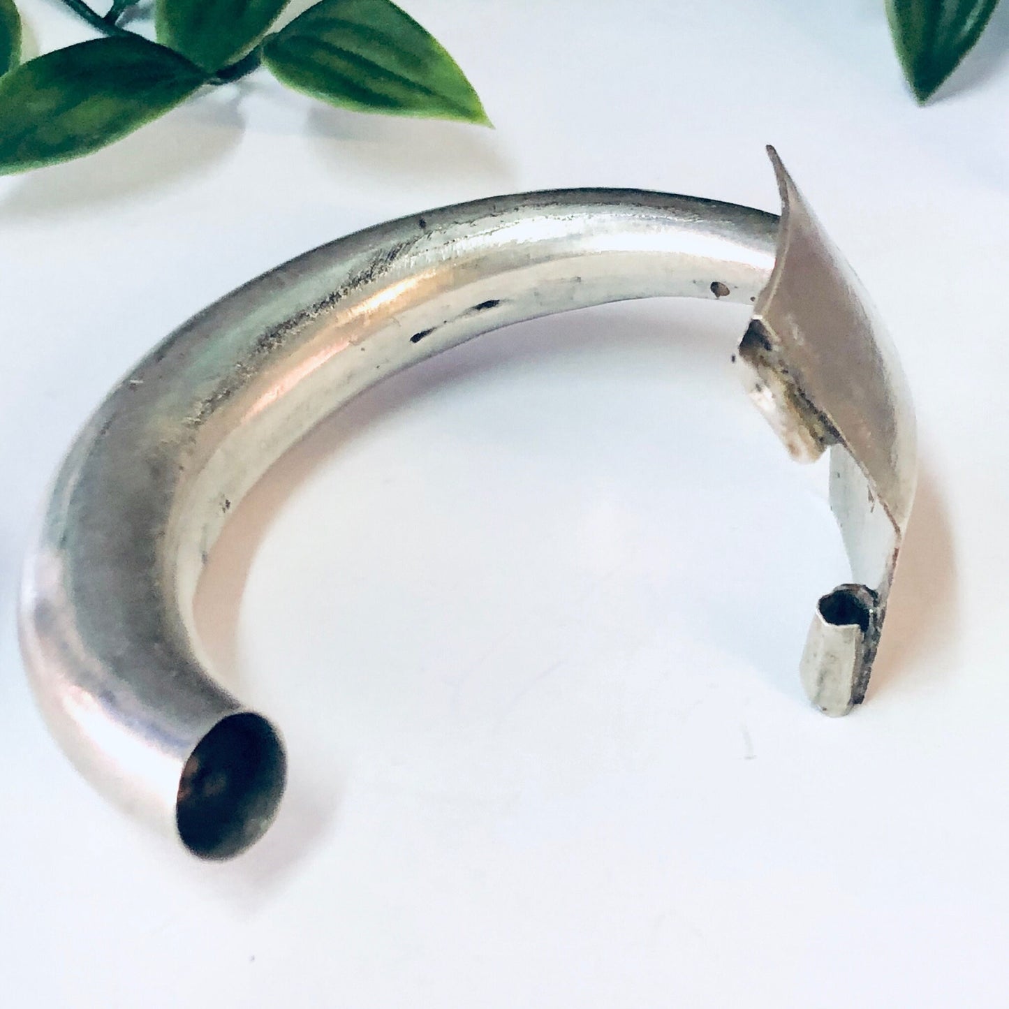 Vintage Bracelet, Silver Bracelet, India Silver Bracelet, Unique Jewelry, Statement Bracelet, 800 Silver, Bangle Bracelet, Large Bracelet